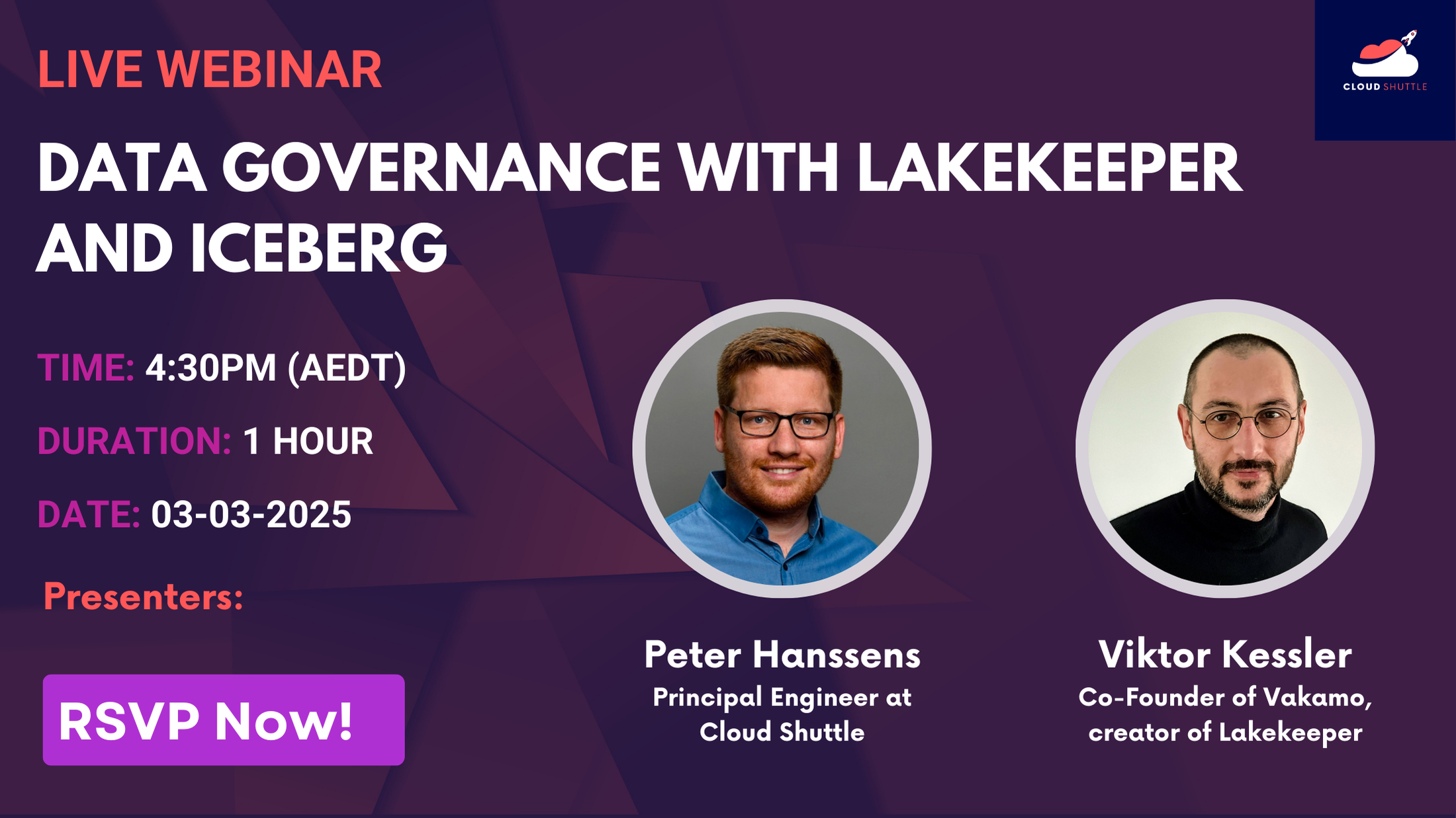 Data Governance with LakeKeeper and Iceberg